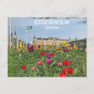 Schöne Schweden Stockholm Postkarte! Postkarte
