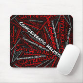Schöne Schweiz Flaggenfarben Patriotic Mousepad (Mit Mouse)