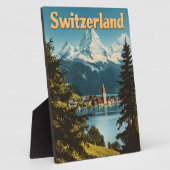 Schöne Schweiz Schweizer Alpen Landschaftliche Ber Fotoplatte (Seite)
