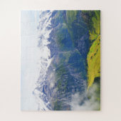 Schöne Schweizer Alpen Puzzle (Vertikal)