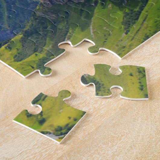 Schöne Schweizer Alpen Puzzle (Seite)
