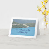 Schöne Schwiegertochter, Muttertagskarte Karte (Gelbe Blume)