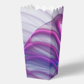 Schöne Schwung Modernes Abstraktes Fraktal Art Pin Geschenkschachtel (Rückseite)