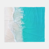 Schöne Seascape Fleecedecke (Vorderseite (Horizontal))