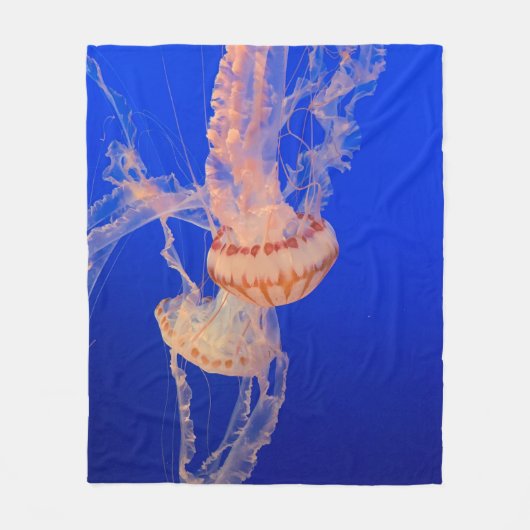 Schöne Seascape Fleecedecke (Vorderseite)