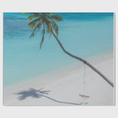 Schöne Seascape Geschenkpapier (Flach)
