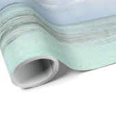 Schöne Seascape Geschenkpapier (Rolleneckpunkt)