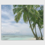 Schöne Seascape Geschenkpapier (Flach)