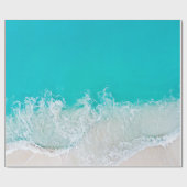 Schöne Seascape Geschenkpapier (Flach)