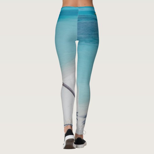 Schöne Seascape Leggings (Rückseite)