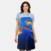 Schöne Seascape Schürze (Getragen)