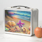 Schöne Seashells auf Ocean Beach Lunch Box (Beispiel)