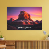 Schöne Sedona Arizona Rote Felsen Landschaft Kunst Leinwanddruck (Insitu (Wohnzimmer))