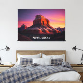 Schöne Sedona Arizona Rote Felsen Landschaft Kunst Leinwanddruck (Insitu (Schlafzimmer))