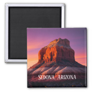Schöne Sedona Arizona Rote Felsen Landschaft Kunst Magnet
