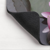 Schöne See-Blumen auf mause Auflage Mousepad (Ecke)