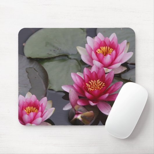 Schöne See-Blumen auf mause Auflage Mousepad (Mit Mouse)