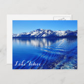 SCHÖNE SEE TAHOE POSTCARD POSTKARTE (Vorne/Hinten)