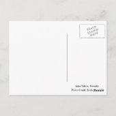 SCHÖNE SEE TAHOE POSTCARD POSTKARTE (Rückseite)