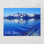 SCHÖNE SEE TAHOE POSTCARD POSTKARTE (Vorderseite)