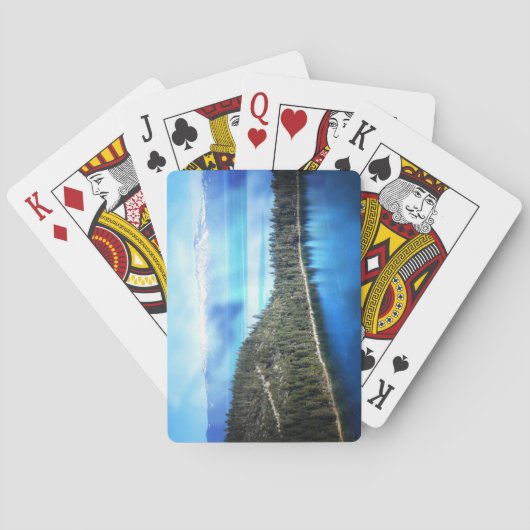 SCHÖNE SEE TAHOE SPIELKARTEN (Rückseite)