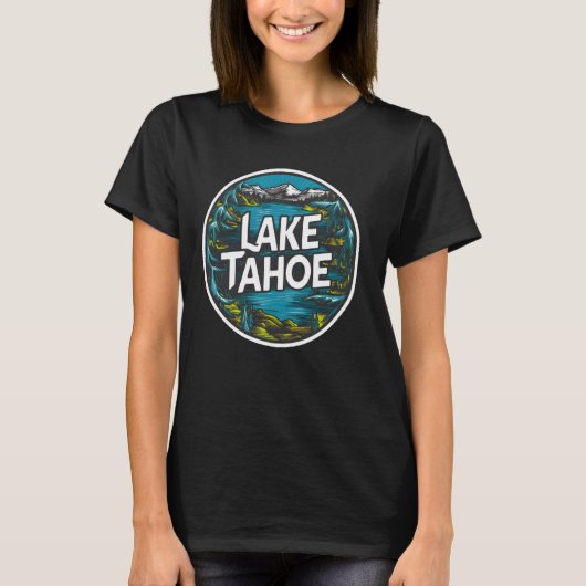 Schöne See Tahoe T-Shirt (Vorderseite)