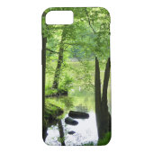 Schöne See- und Waldlandschaft Case-Mate iPhone Hülle (Rückseite)