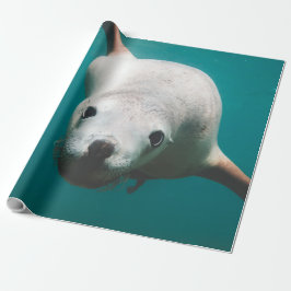 Schöne Seelöwe Geschenkpapier