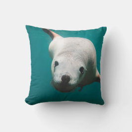 Schöne Seelöwe Kissen