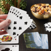 Schöne Seenlandschaft Spielkarten (In Situ)