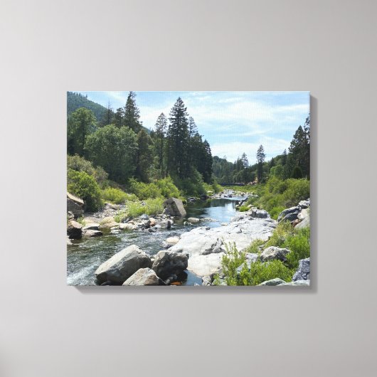 Schöne Seenlandschaft Tahoe Leinwanddruck (Vorderseite)