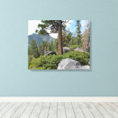 Schöne Seenlandschaft Tahoe Leinwanddruck (Insitu (Holzboden))