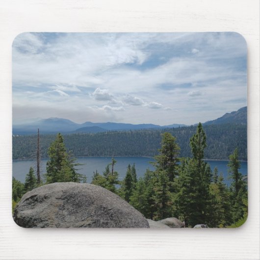 Schöne Seenlandschaft Tahoe Mousepad (Vorne)