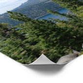 Schöne Seenlandschaft Tahoe Poster (Ecke)