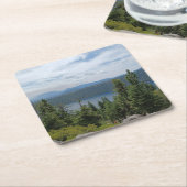 Schöne Seenlandschaft Tahoe Rechteckiger Pappuntersetzer (angewinkelt)