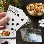 Schöne Seenlandschaft Tahoe Spielkarten (In Situ)