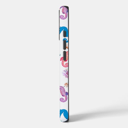 Schöne Seepferde Case-Mate iPhone Hülle (Rückseite / Links)