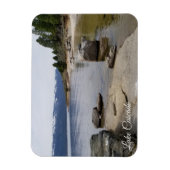 Schöne Seepromenade Magnet (Vertikal)