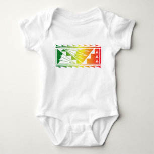 Schöne Segnungen - Rot/Gelb/Grün - Baby Strampler