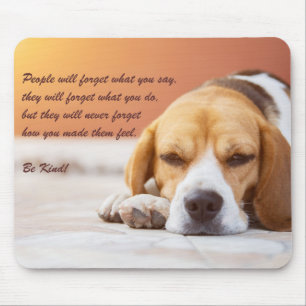 Schöne Seid nett! Mousepad