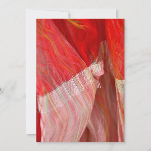 Schöne Seidenskarte Einladung (Vorderseite)