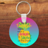 Schöne sein Ananas Schlüsselanhänger (Vorderseite)