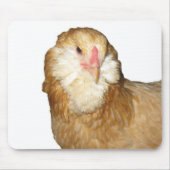Schöne seltene Wheaten Ameraucana Henne-Hühner Mousepad (Vorne)