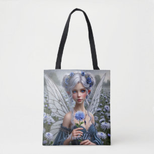 Schöne September Fairy in Asters Tasche