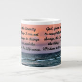 SCHÖNE SERENITY PRAYER TASSE (Vorderseite)