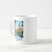 Schöne Sevilla Schönheit Andalusien Spanien Reisen Kaffeetasse (Vorderseite Links)