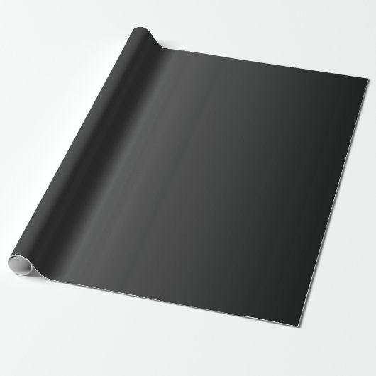 Schöne Sheen Black Satin Geschenkpapier (Ungerollt)