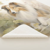 Schöne Sheltie Sherpadecke (3/4)