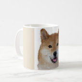 Schöne Shiba Inu Tasse (Vorderseite Links)