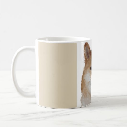 Schöne Shiba Inu Tasse (Links)